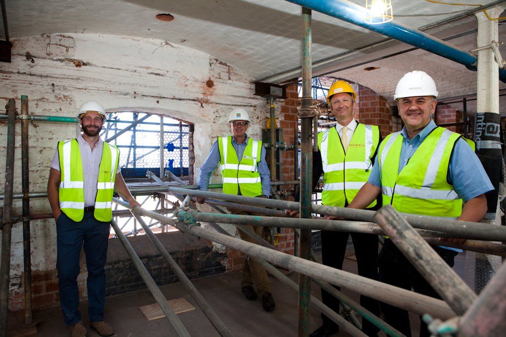 Ollie Chance, Alistair Godfrey, Steve Flavell and Steve Granda